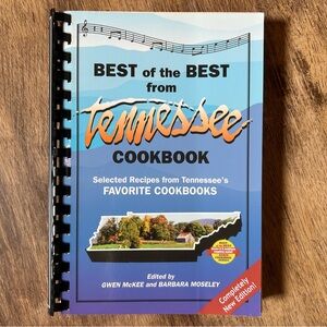 Best Of The Best From Tennessee Cookbook Spiral Bound Regional Country Cooking